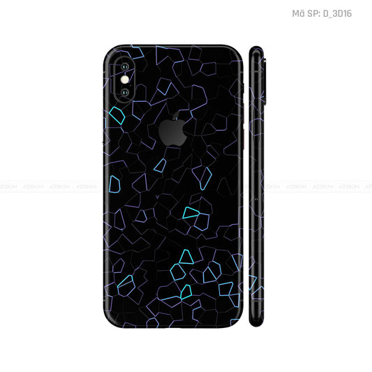 Dán Skin IPhone X Series Hình Nghệ Thuật 3D | D_3D16