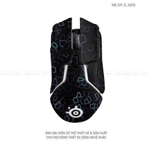 Skin Dán Chuột Steelseries Nghệ Thuật 3D | D_3D16