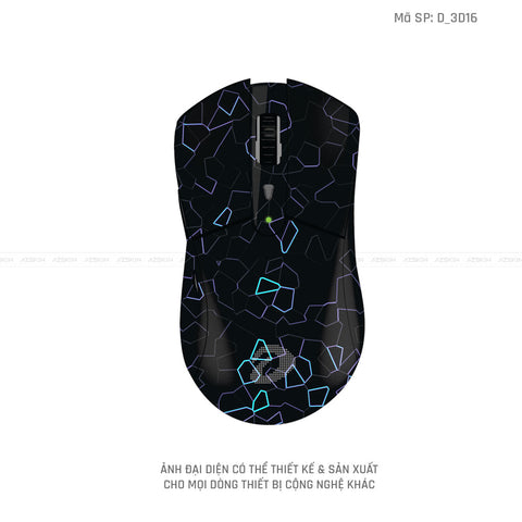 Skin Dán Chuột Dareu Hình Nghệ Thuật 3D | D_3D16