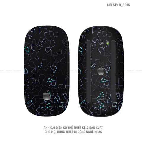 Skin Dán Chuột Apple Magic Mouse Hình Nghệ Thuật 3D | D_3D16