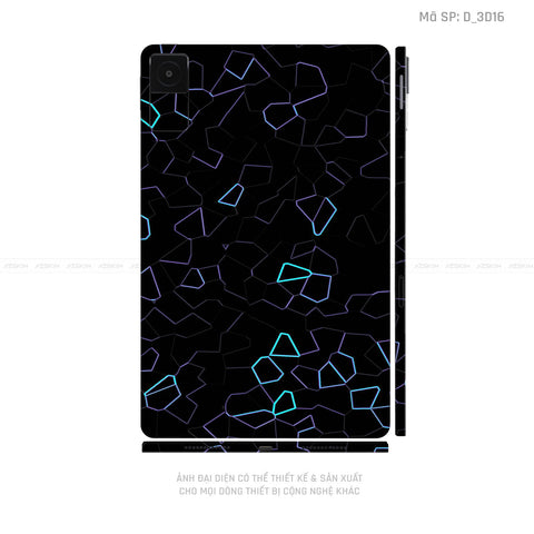 Dán Skin Máy Tính Bảng Xiaomi Mipad Hình Nghệ Thuật 3D | D_3D16