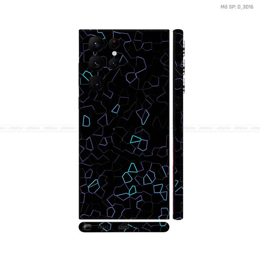 Dán Skin Galaxy S22 Series Hình Nghệ Thuật 3D | D_3D16