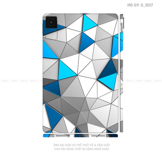 Dán Skin Máy Tính Bảng Xiaomi Mipad Hình Nghệ Thuật 3D | D_3D17
