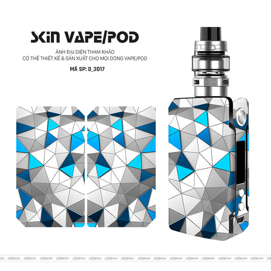 Dán Skin Vape Hình Nghệ Thuật 3D | D_3D17