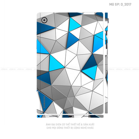 Dán Skin Galaxy Tab A Series Hình Nghệ Thuật 3D | D_3D17