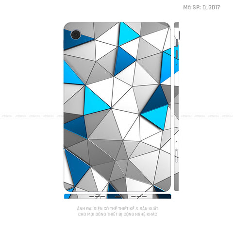 Dán Skin Máy Tính Bảng Oppo Pad Series Hình Nghệ Thuật 3D | D_3D17