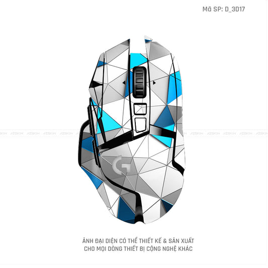 Skin Dán Chuột Logitech Hình Nghệ Thuật 3D | D_3D17