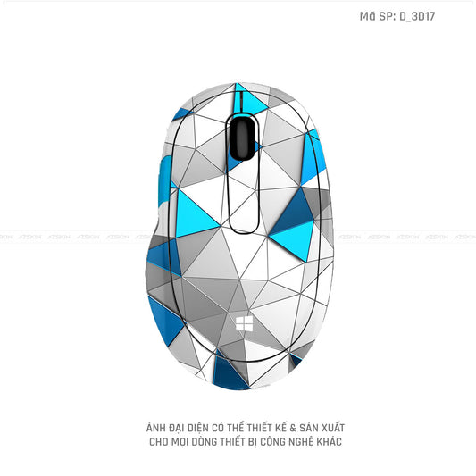 Skin Dán Chuột Microsoft Hình Nghệ Thuật 3D | D_3D17