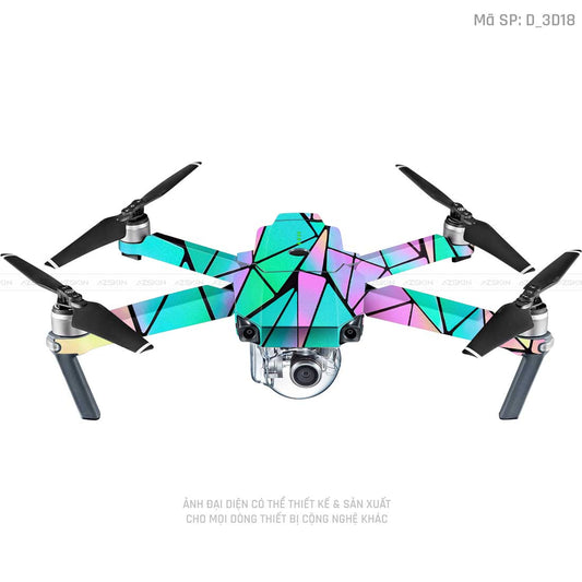 Dán Skin Flycam Hình Nghệ Thuật 3D | D_3D18