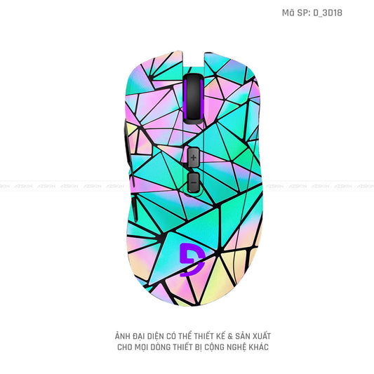 Skin Dán Chuột Fuhlen Hình Nghệ Thuật 3D | D_3D18