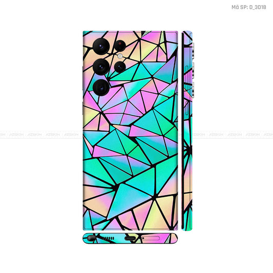 Dán Skin Galaxy S22 Series Hình Nghệ Thuật 3D | D_3D18