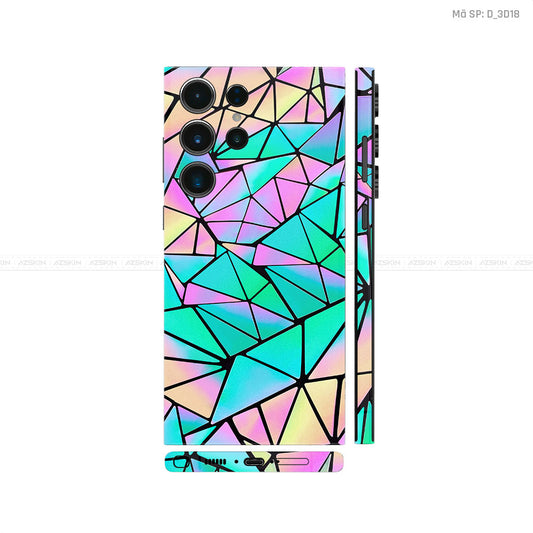 Dán Skin Galaxy S23 Series Hình Trừu Tượng 3D | D_3D18