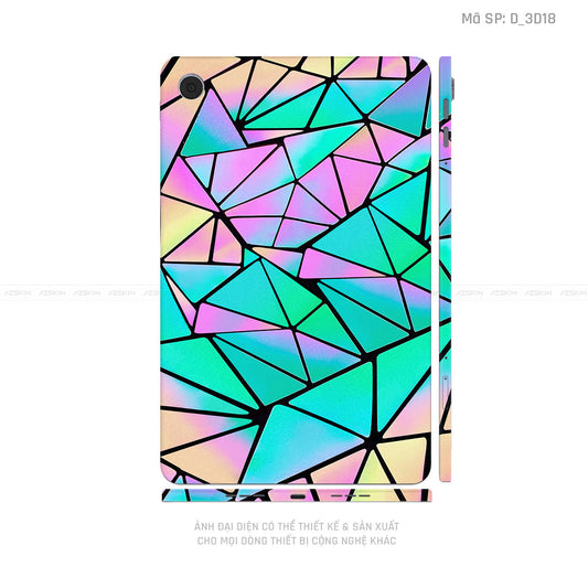 Dán Skin Máy Tính Bảng Oppo Pad Series Hình Nghệ Thuật 3D | D_3D18