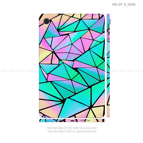 Dán Skin Máy Tính Bảng Oppo Pad Series Hình Nghệ Thuật 3D | D_3D18