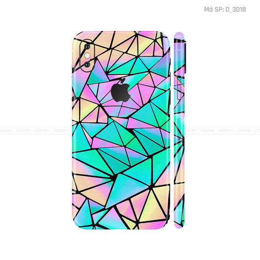 Dán Skin IPhone X Series Hình Nghệ Thuật 3D | D_3D18