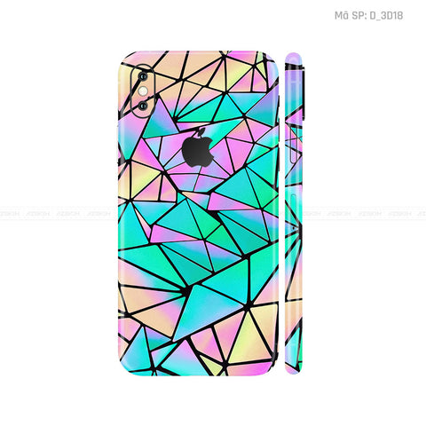 Dán Skin IPhone X Series Hình Nghệ Thuật 3D | D_3D18