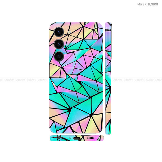 Dán Skin Galaxy S23 Series Hình Trừu Tượng 3D | D_3D18