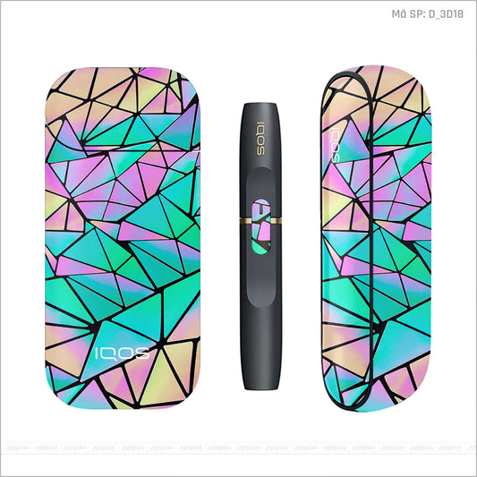 Dán Skin IQOS Hình Nghệ Thuật 3D | D_3D13