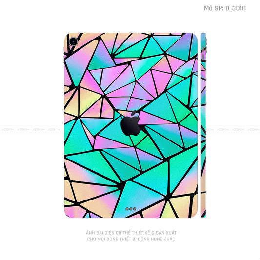 Dán Skin IPad Mini Series Hình Nghệ Thuật 3D | D_3D18