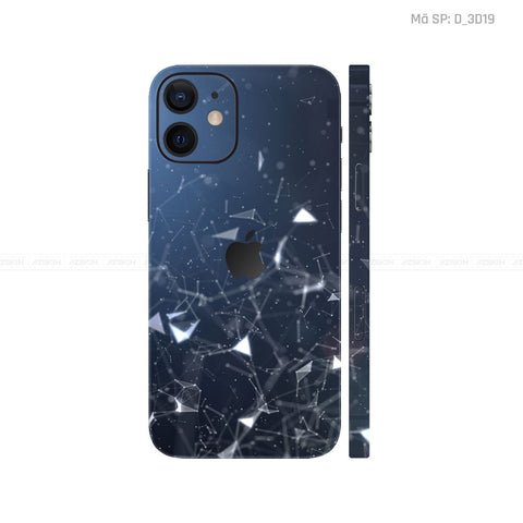 Dán Skin IPhone 12 Series Hình Nghệ Thuật 3D | D_3D19