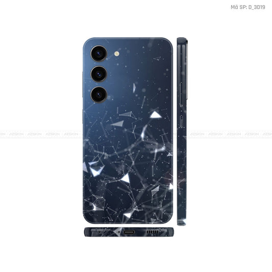 Dán Skin Galaxy S23 Series Hình Trừu Tượng 3D | D_3D19