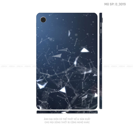 Dán Skin Máy Tính Bảng Oppo Pad Series Hình Nghệ Thuật 3D | D_3D19