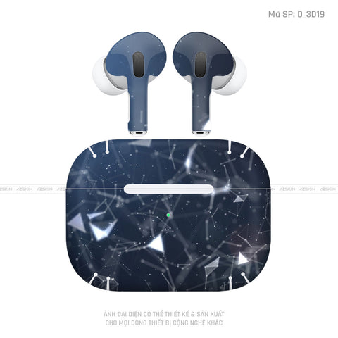 Dán Skin Tai Nghe Airpod Pro/ Pro 2 Hình Nghệ Thuật 3D | D_3D19