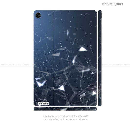 Dán Skin Máy Tính Bảng Lenovo Pad Series Hình Nghệ Thuật 3D | D_3D19