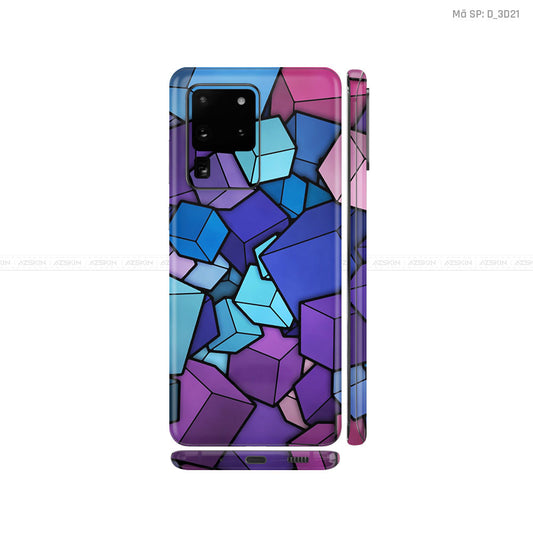 Dán Skin Galaxy S20 Series Hình Nghệ Thuật 3D | D_3D21