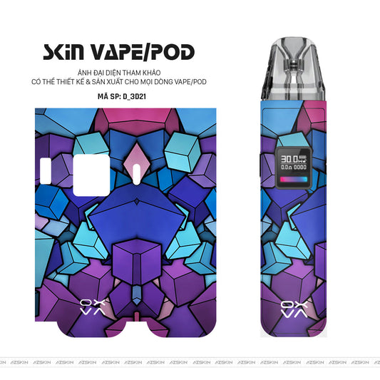 Dán Skin Pod Hình Nghệ Thuật 3D | D_3D21