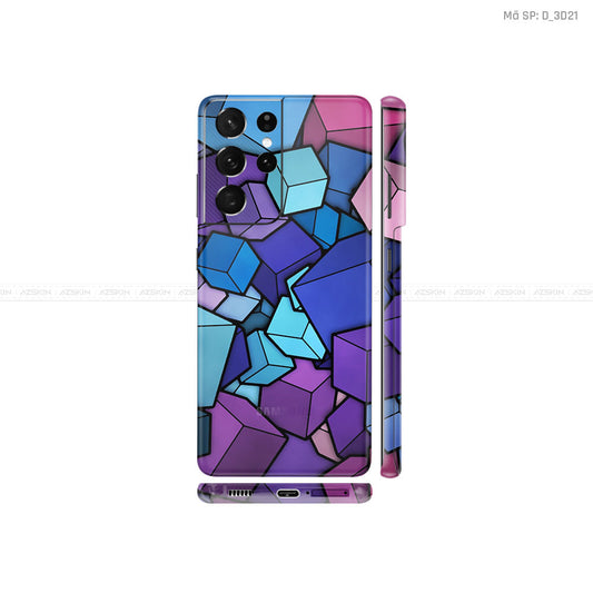 Dán Skin Galaxy S21 Series Hình Nghệ Thuật 3D | D_3D21