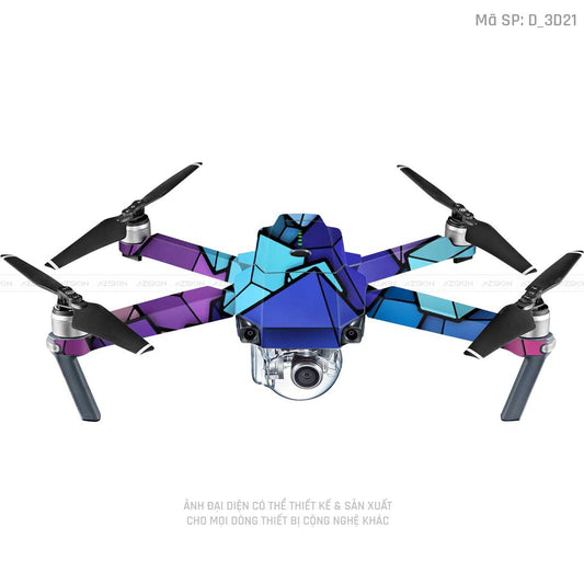 Dán Skin Flycam Hình Nghệ Thuật 3D | D_3D21