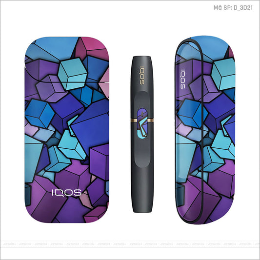 Dán Skin IQOS Hình Nghệ Thuật 3D | D_3D21