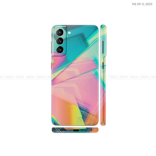 Dán Skin Galaxy S21 Series Hình Nghệ Thuật 3D | D_3D22