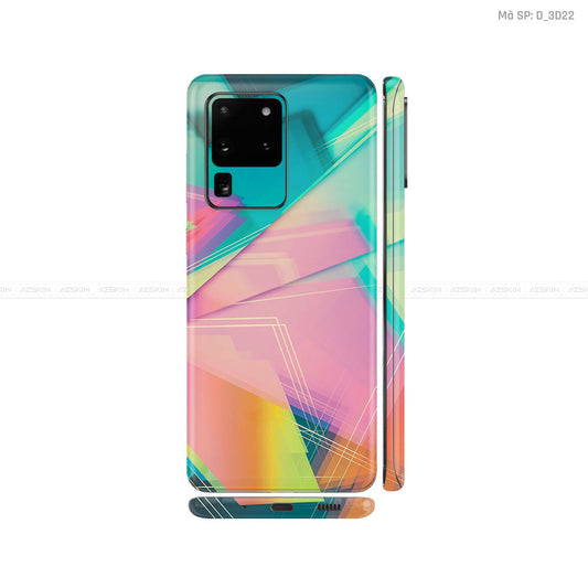 Dán Skin Galaxy S20 Series Hình Nghệ Thuật 3D | D_3D22