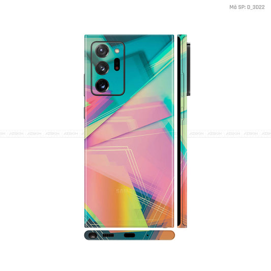 Dán Skin Galaxy Note 20 Series Hình Nghệ Thuật 3D | D_3D22