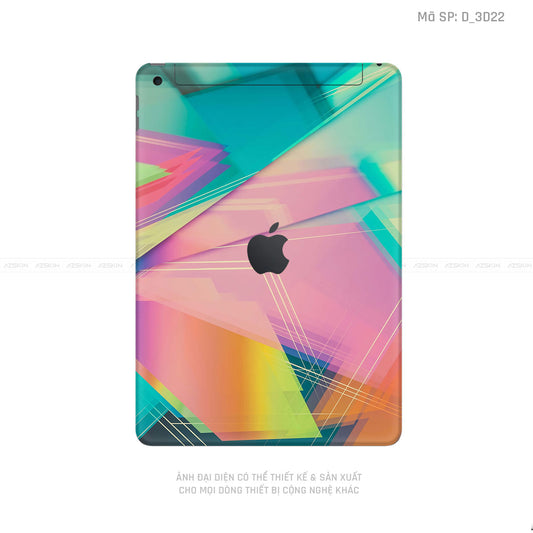 Dán Skin IPad Gen Series Hình 3D | D_3D22
