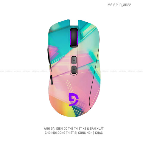 Skin Dán Chuột Fuhlen Hình Nghệ Thuật 3D | D_3D22