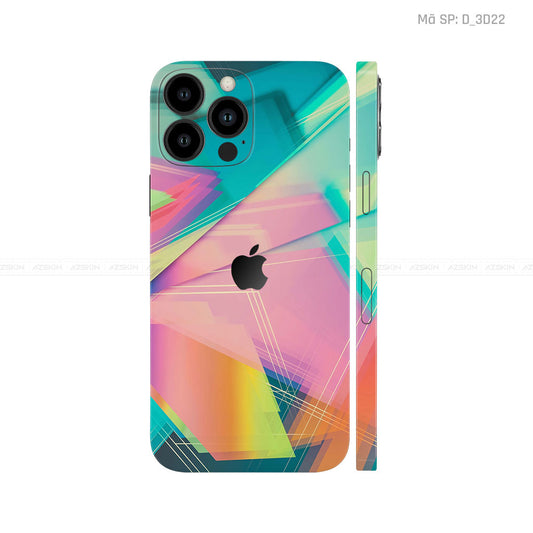 Dán Skin IPhone 12 Series Hình Nghệ Thuật 3D | D_3D22