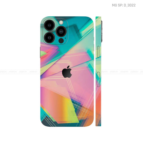 Dán Skin IPhone 12 Series Hình Nghệ Thuật 3D | D_3D22