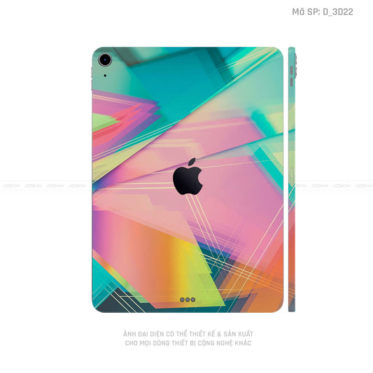 Dán Skin IPad Mini Series Hình Nghệ Thuật 3D | D_3D22