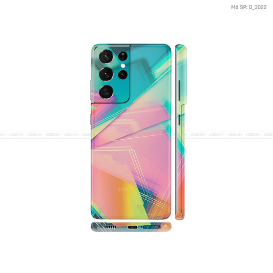 Dán Skin Galaxy S21 Series Hình Nghệ Thuật 3D | D_3D22