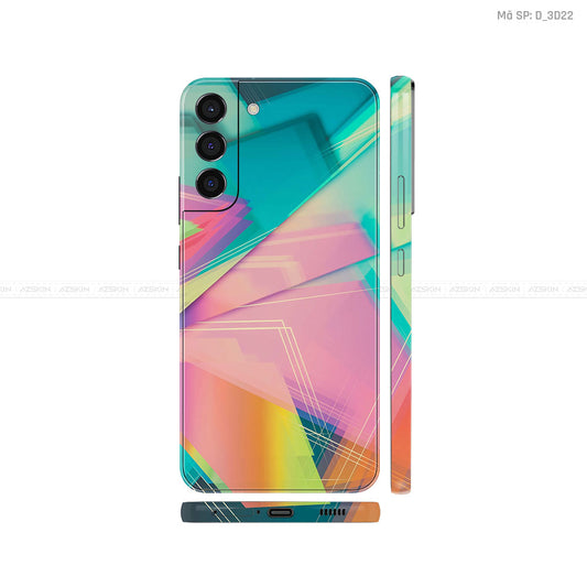 Dán Skin Galaxy S22 Series Hình Nghệ Thuật 3D | D_3D22