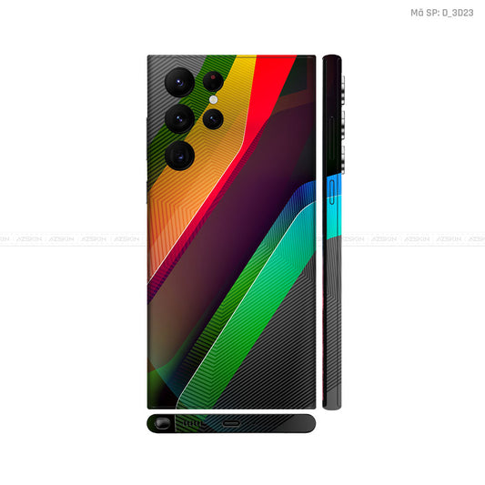 Dán Skin Galaxy S22 Series Hình Nghệ Thuật 3D | D_3D23