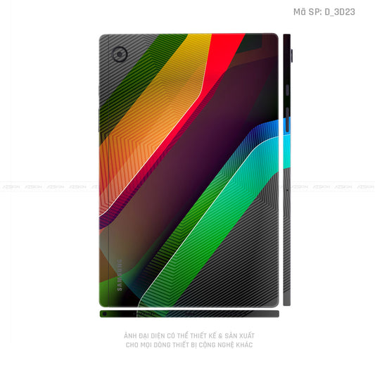Dán Skin Galaxy Tab A Series Hình Nghệ Thuật 3D | D_3D23