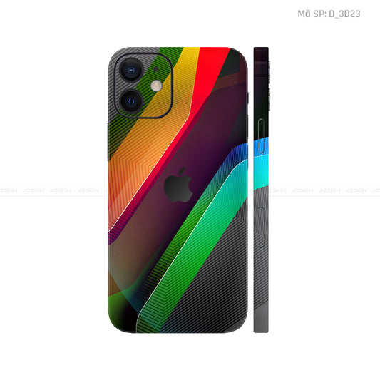 Dán Skin IPhone 12 Series Hình Nghệ Thuật 3D | D_3D23