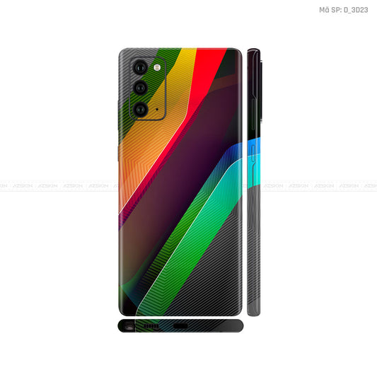 Dán Skin Galaxy Note 20 Series Hình Nghệ Thuật 3D | D_3D23