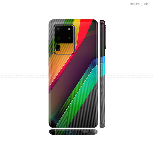 Dán Skin Galaxy S20 Series Hình Nghệ Thuật 3D | D_3D23