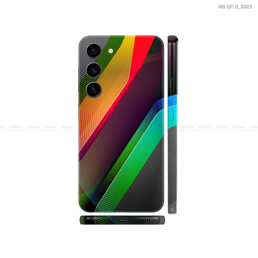 Dán Skin Galaxy S23 Series Hình Nghệ Thuật 3D | D_3D23