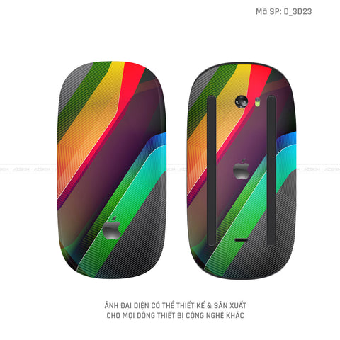 Skin Dán Chuột Apple Magic Mouse Hình Nghệ Thuật 3D | D_3D23